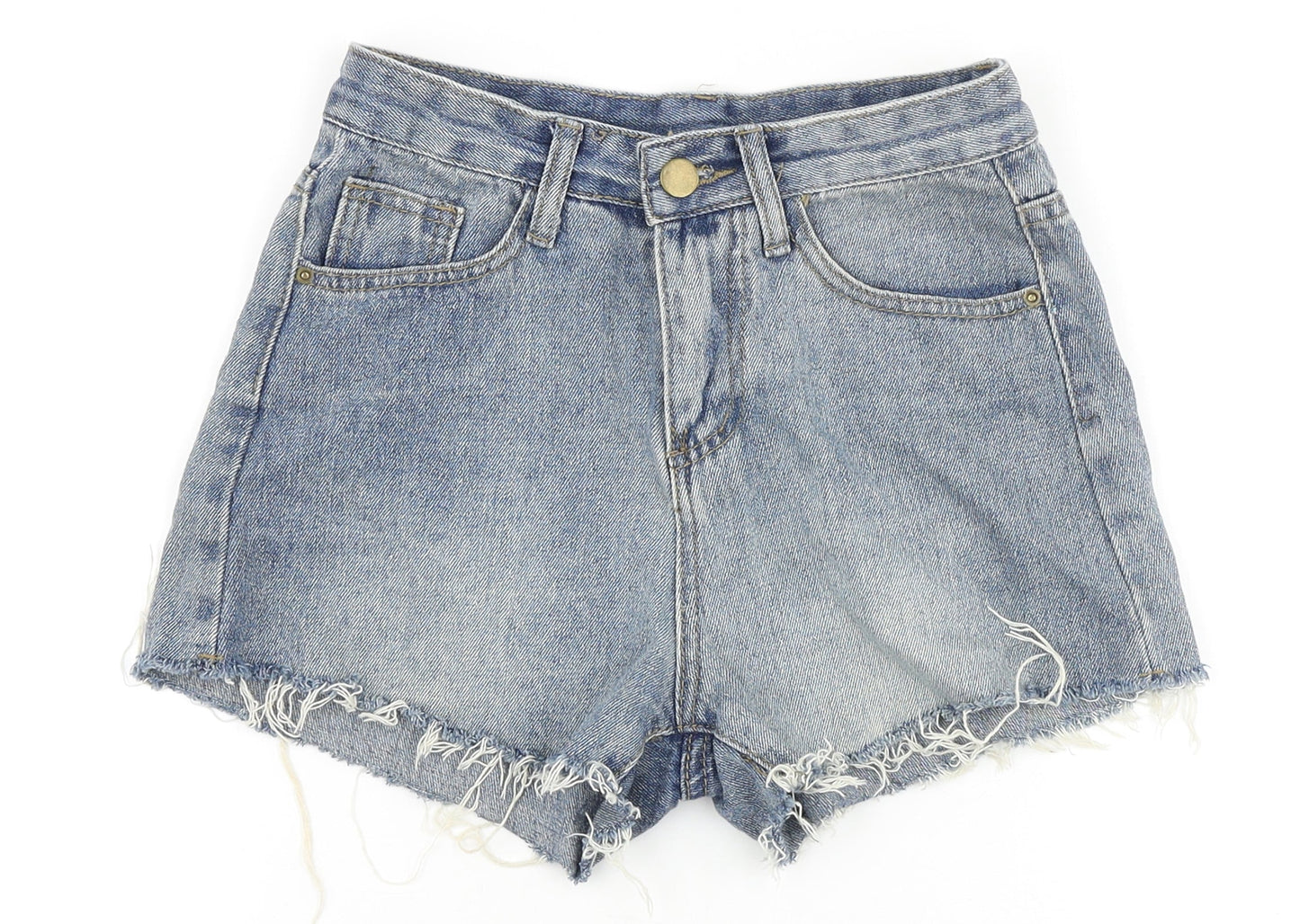 Womens UK Size S Preworn Regular Fit Boyfriend Shorts