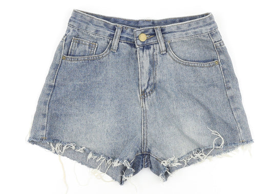 Womens UK Size S Preworn Regular Fit Boyfriend Shorts