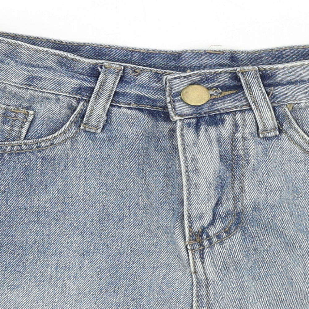 Womens UK Size S Preworn Regular Fit Boyfriend Shorts