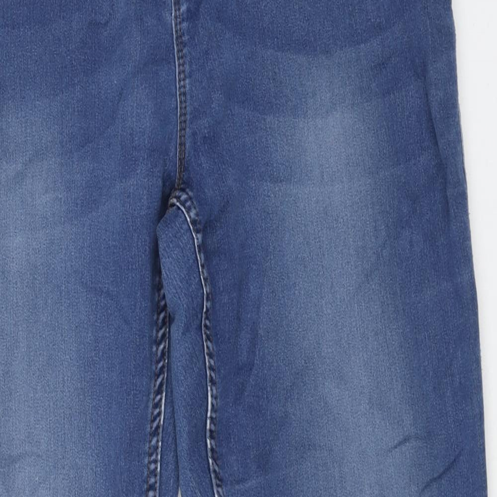 Womens UK Size 2XL Preworn Regular Fit Skinny Blue Jeans