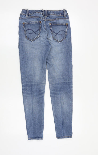 Womens UK Size 8 Yes Yes Slim Fit Skinny Blue Jeans