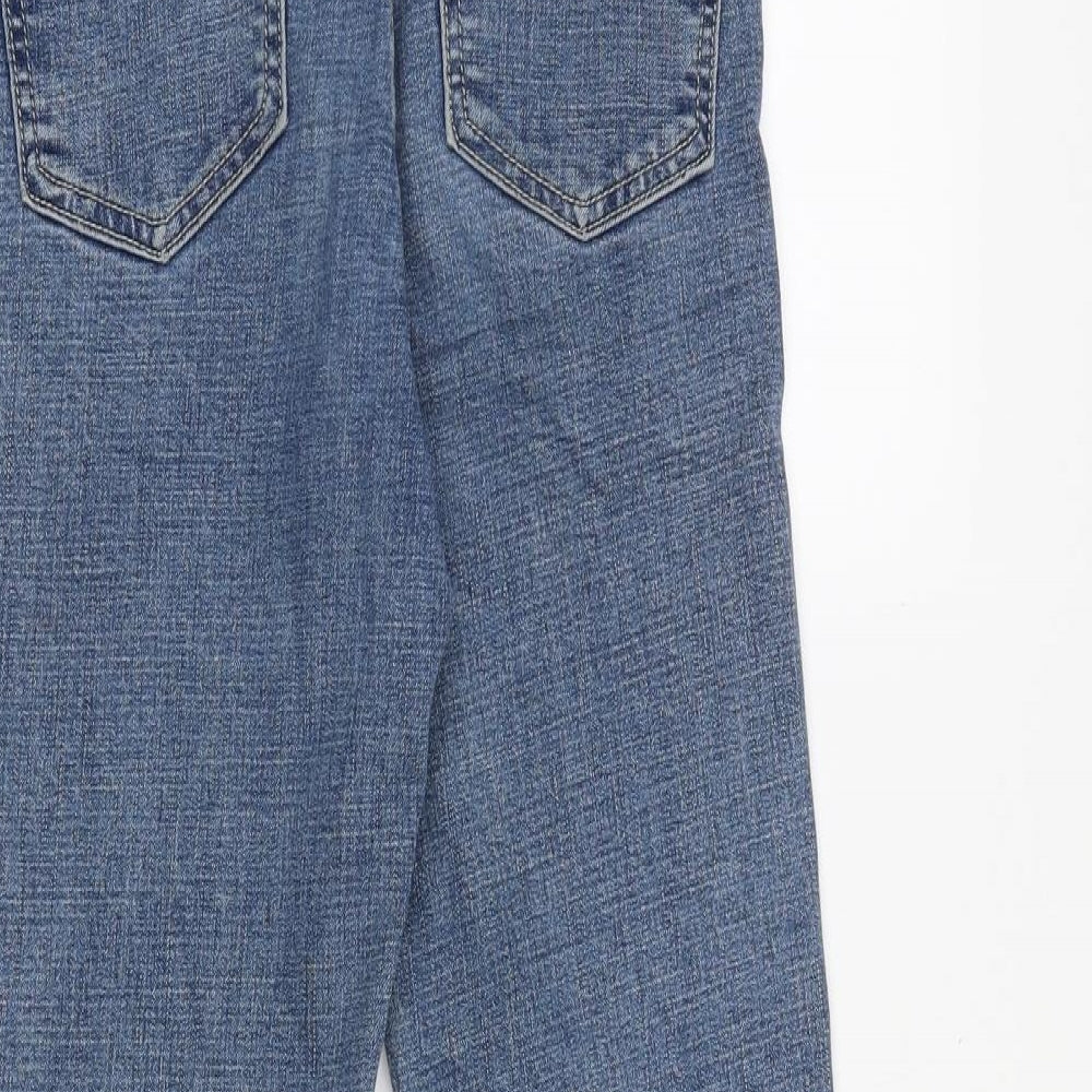 Party Jeans Womens Blue Cotton Bootcut Jeans Size S Regular Zip
