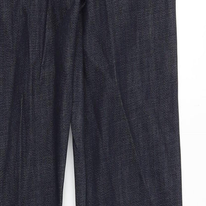 Womens UK Size 6 Marks and Spencer Slim Fit Straight Blue Jeans