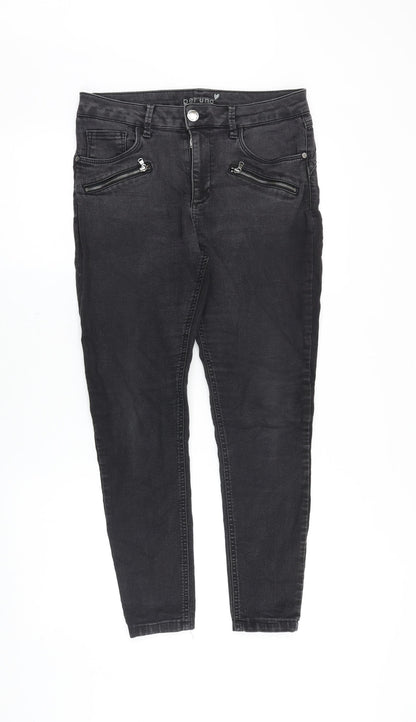 Womens UK Size 30 in Marks and Spencer Slim Fit Skinny Black Jeans