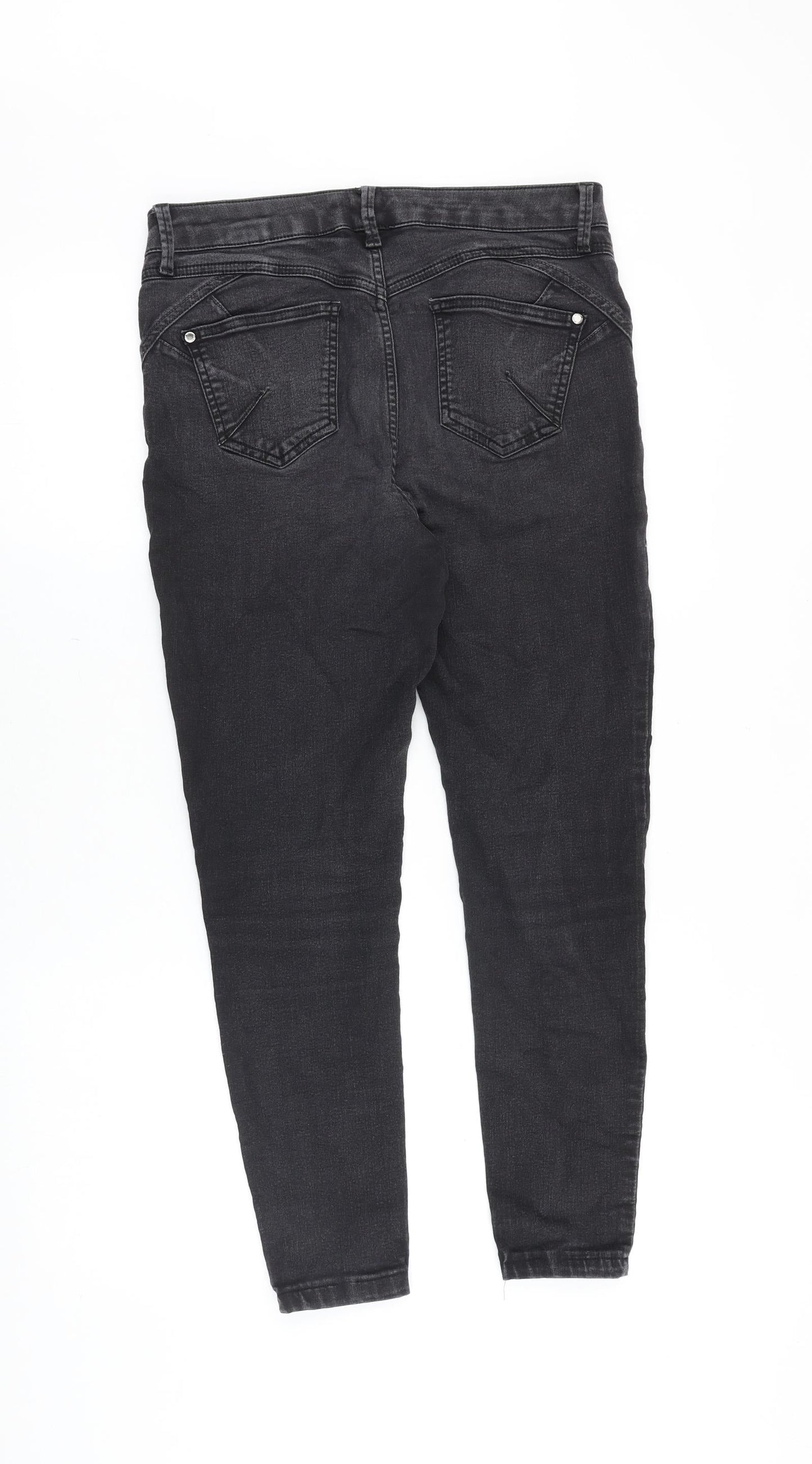 Womens UK Size 30 in Marks and Spencer Slim Fit Skinny Black Jeans