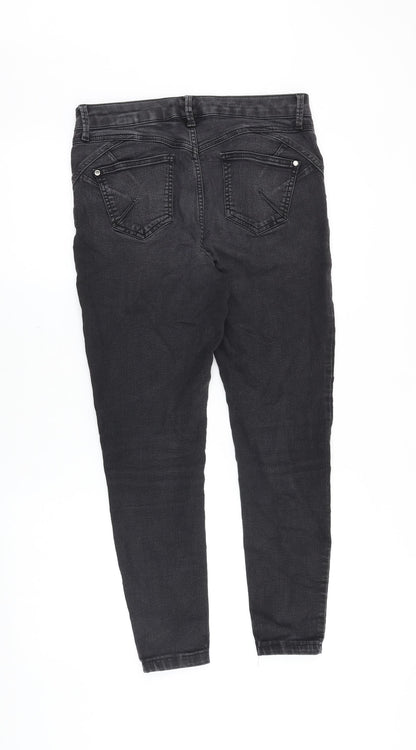 Womens UK Size 30 in Marks and Spencer Slim Fit Skinny Black Jeans
