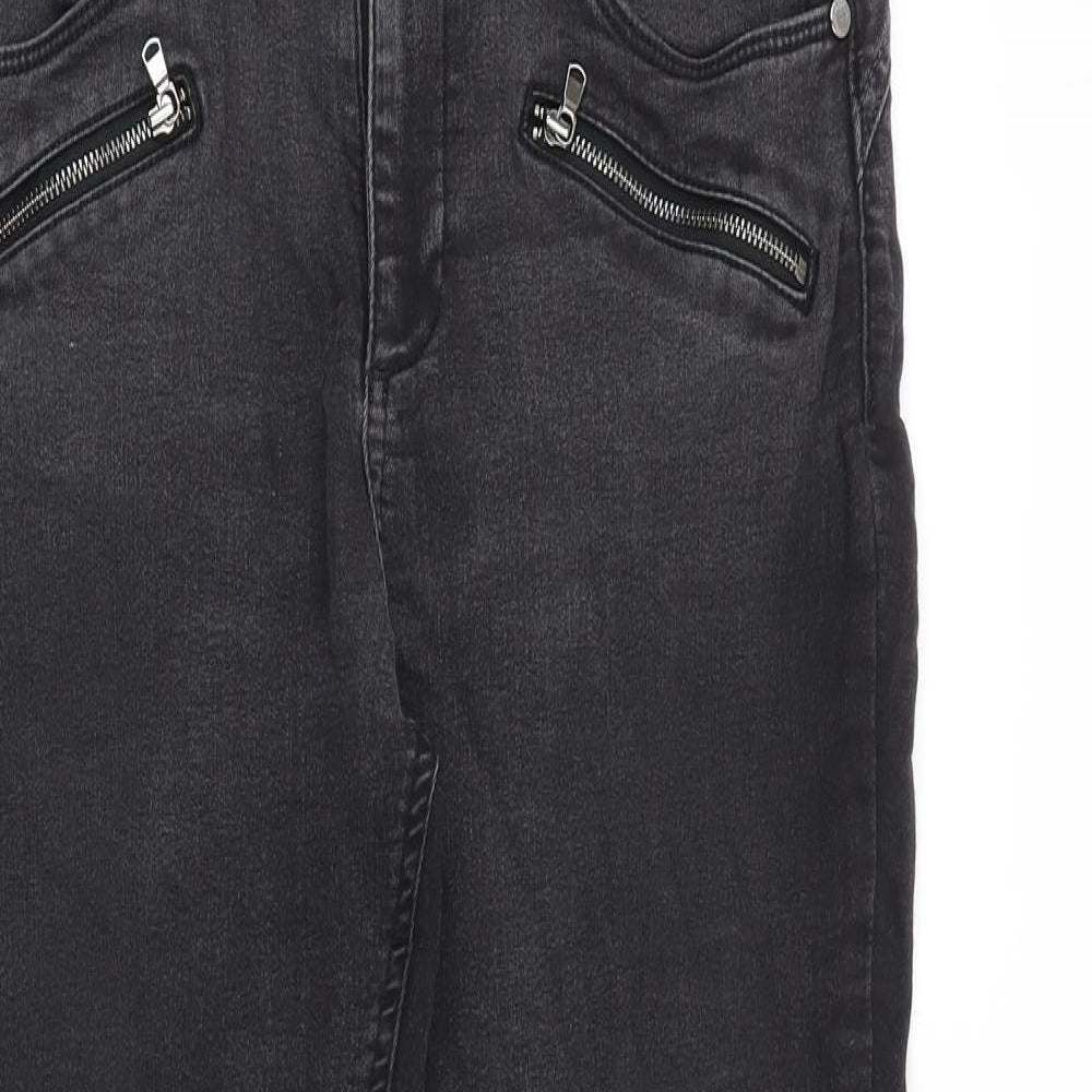 Womens UK Size 30 in Marks and Spencer Slim Fit Skinny Black Jeans