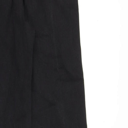 Denim & Co. Womens Black Cotton Skinny Jeans Size 8 Slim Zip