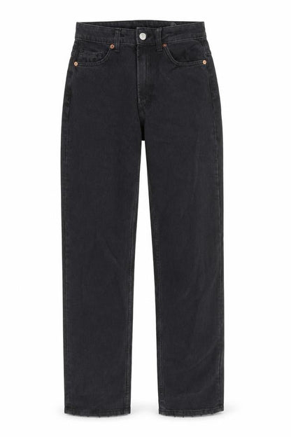 Womens UK Size 6 Denim & Co. Regular Fit Straight Black Jeans
