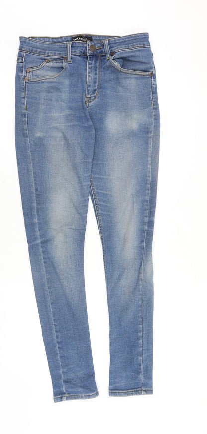 Mens UK Size 30 in Boohoo Slim Fit Skinny Blue Jeans