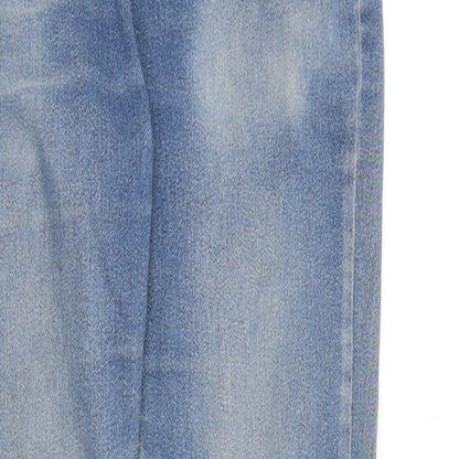 Mens UK Size 30 in Boohoo Slim Fit Skinny Blue Jeans