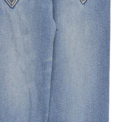 Mens UK Size 30 in Boohoo Slim Fit Skinny Blue Jeans