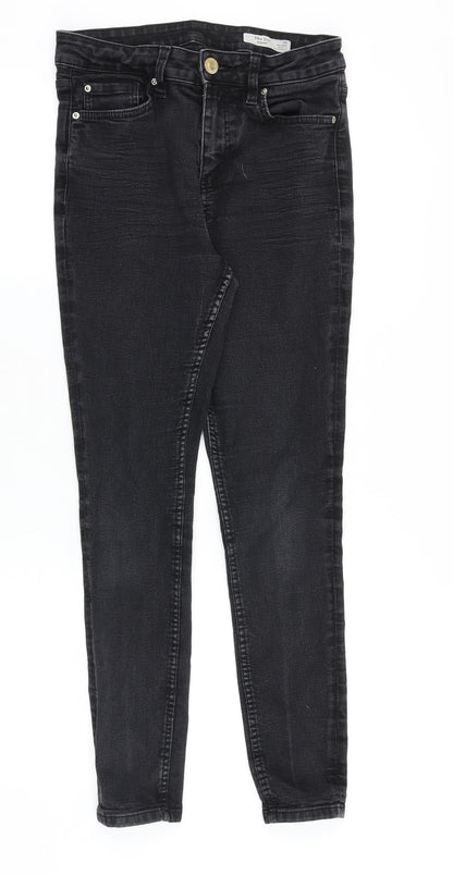 Womens UK Size 10 Marks and Spencer Slim Fit Skinny Black Jeans