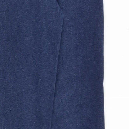 Denim & Co. Womens Blue Cotton Jegging Jeans Size 10 Slim Zip