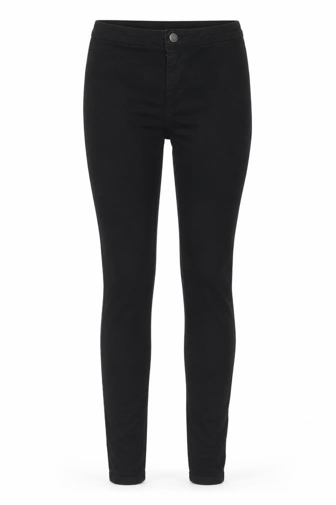 Womens UK Size 10 Denim & Co. Slim Fit Skinny Black Jeans
