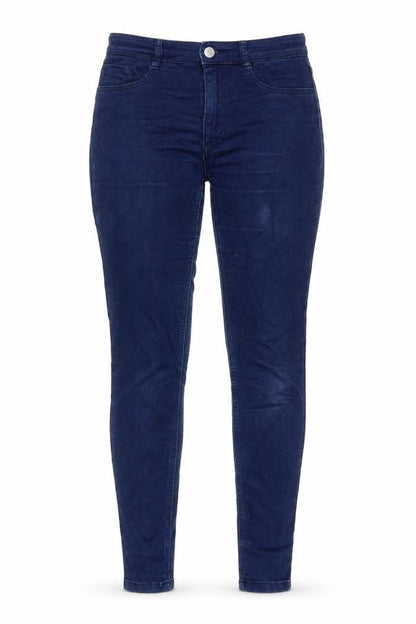 Womens UK Size 10 Pull&Bear Slim Fit Skinny Blue Jeans