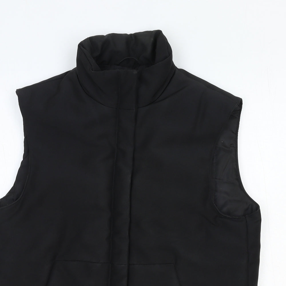 Womens UK Size 10 Yessica Black Gilet