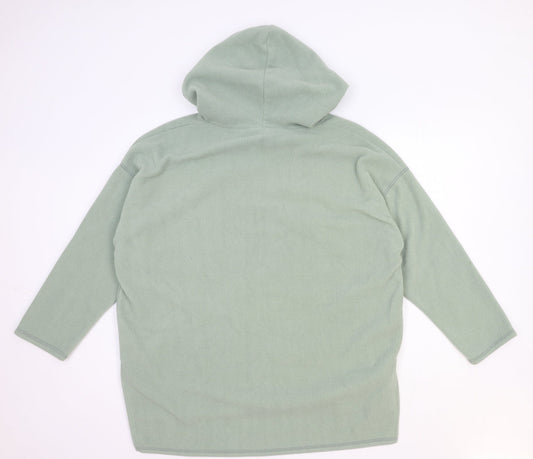 Mens UK Size M PEP&CO Green Pullover Hoodie