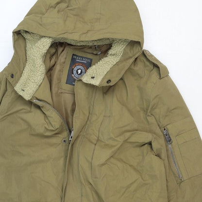 Womens UK Size M Brave Soul Brown Jacket