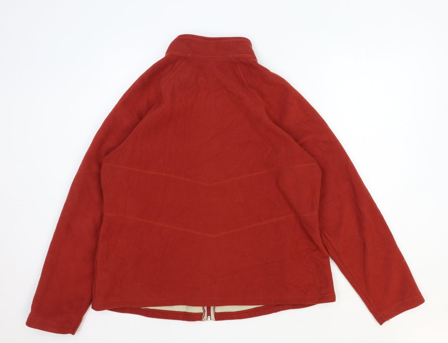 Reimans Womens Orange Jacket Size XL Zip