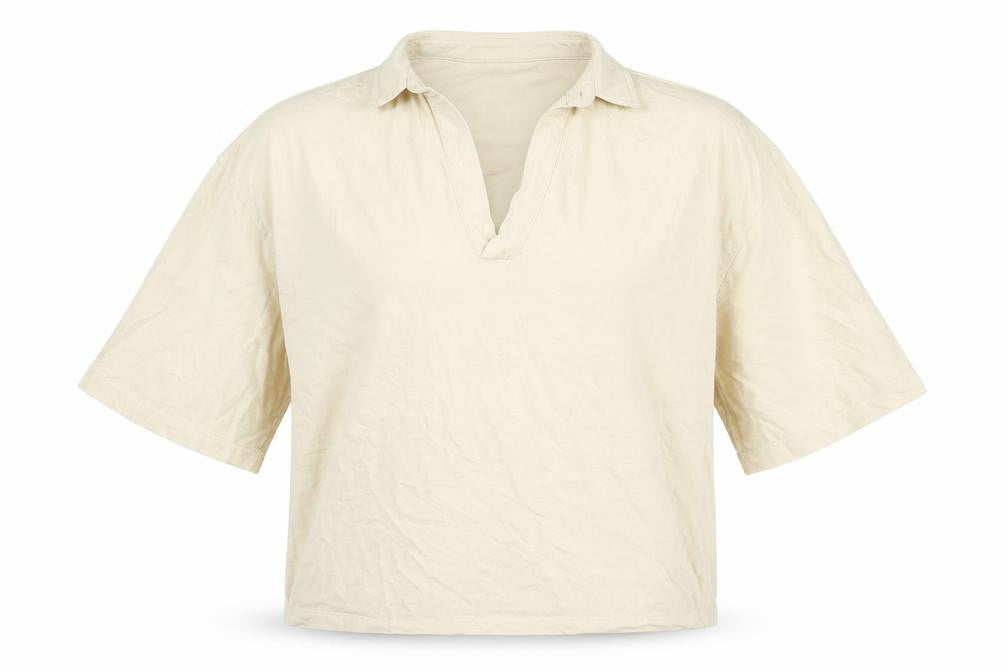 Womens UK Size M ASOS Ivory Basic Blouse