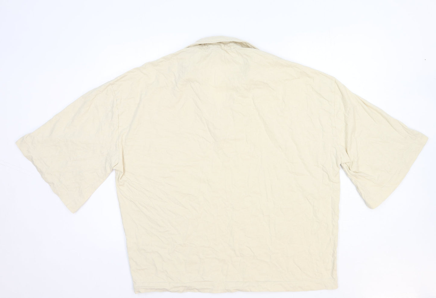 Womens UK Size M ASOS Ivory Basic Blouse