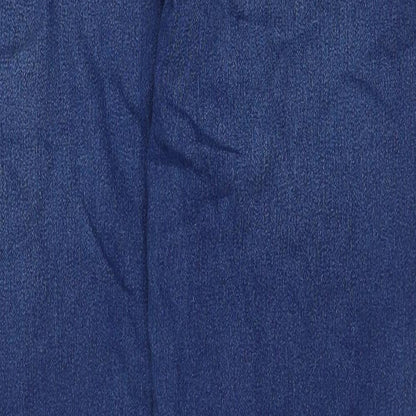 Avenue Womens Blue Cotton Jegging Jeans Size 12 Regular