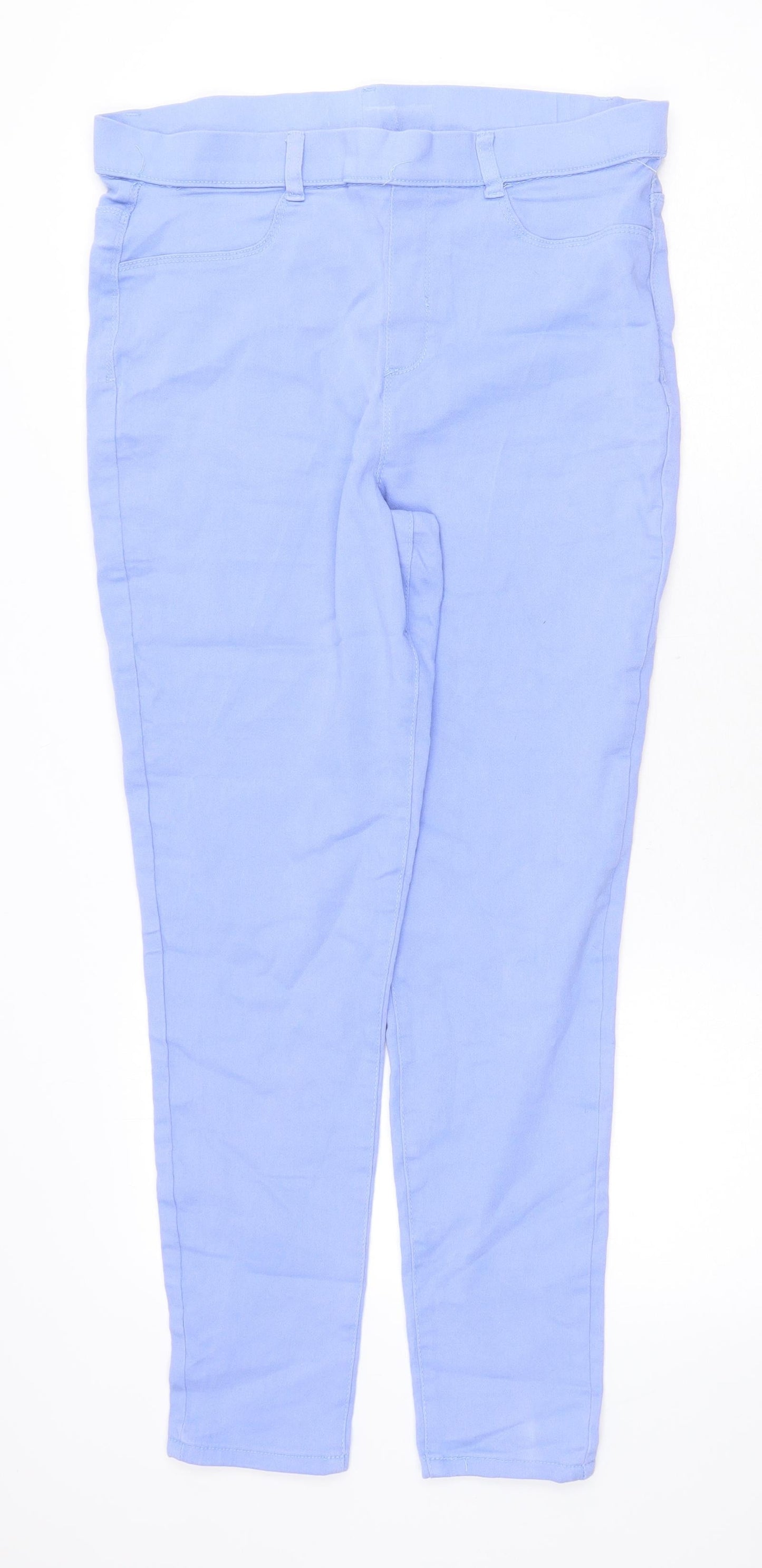 Womens UK Size 34 in Preworn Regular Fit Jegging Purple Jeans