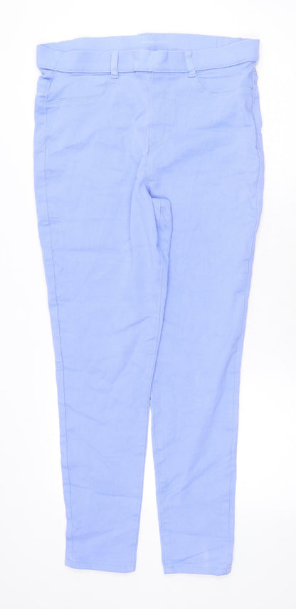 Womens UK Size 34 in Preworn Regular Fit Jegging Purple Jeans