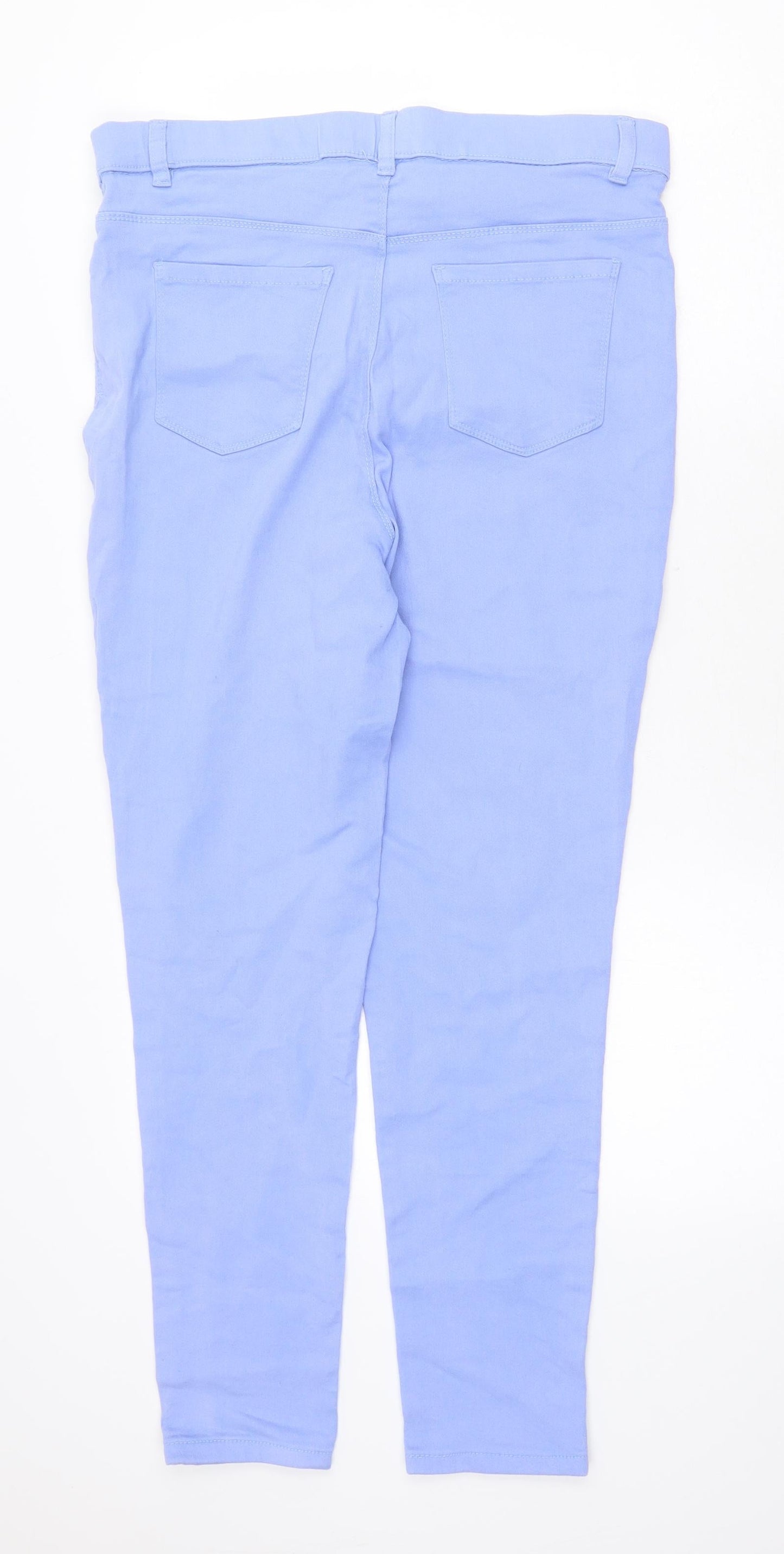 Womens UK Size 34 in Preworn Regular Fit Jegging Purple Jeans