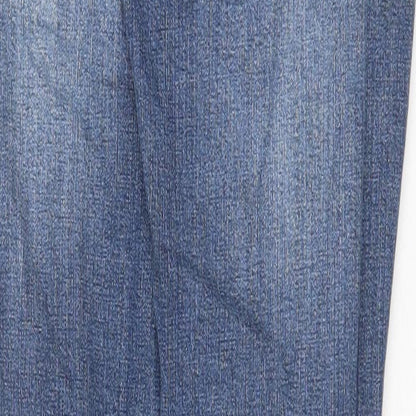 Indigo Rein Womens Blue Cotton Skinny Jeans Size 30 in Regular Zip