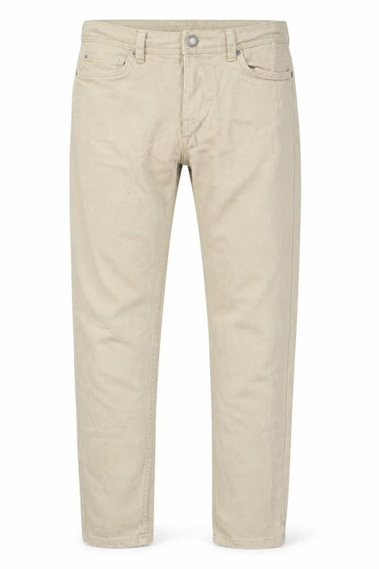 Mens UK Size 30 in Denim & Co. Regular Fit Skinny Beige Jeans