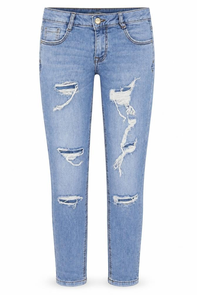 Womens UK Size 8 Denim & Co. Regular Fit Skinny Blue Jeans
