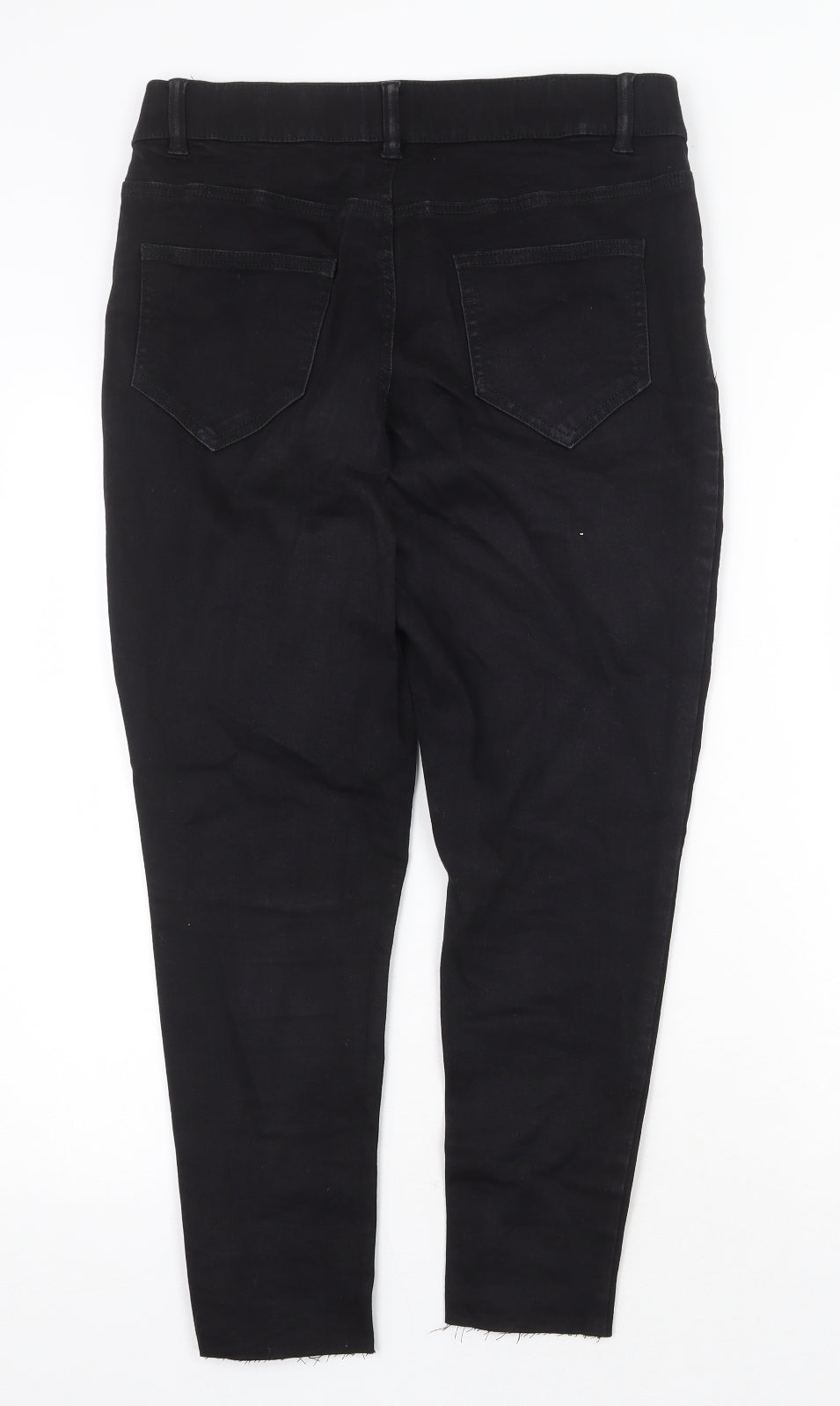 Womens UK Size 32 in Preworn Regular Fit Skinny Black Jeans