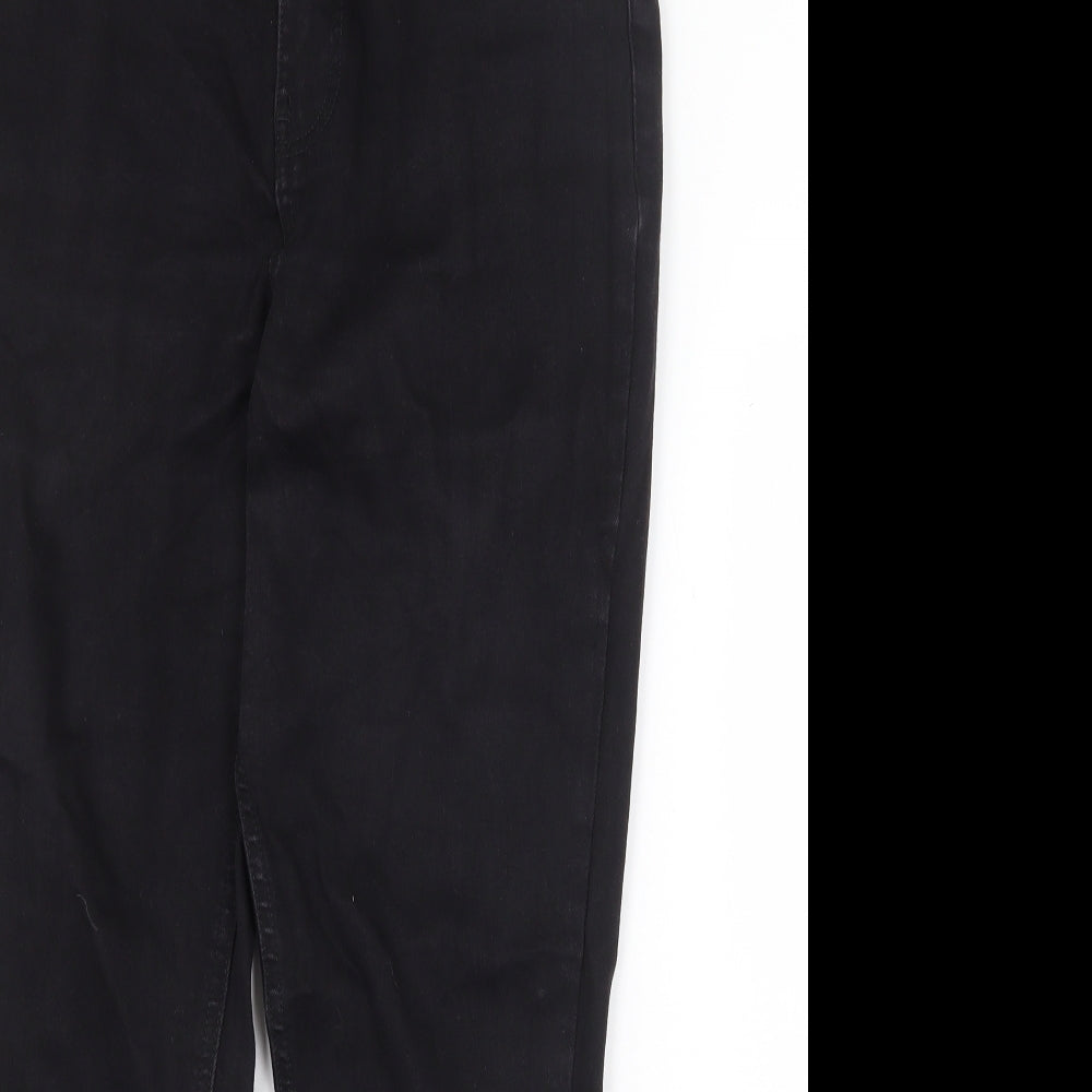 Womens UK Size 32 in Preworn Regular Fit Skinny Black Jeans