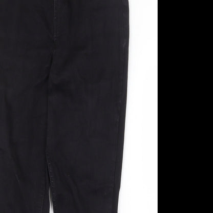 Womens UK Size 32 in Preworn Regular Fit Skinny Black Jeans