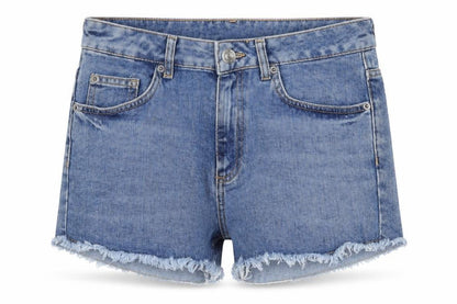 Womens UK Size 28 in Topshop Regular Fit Cut-Off Shorts