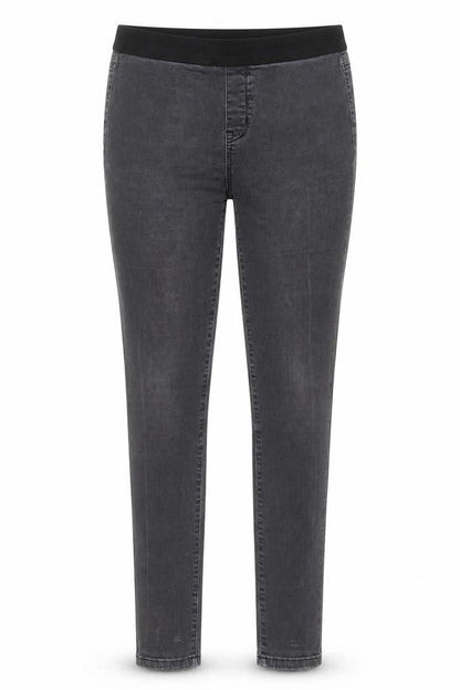 Linea Womens Grey Cotton Jegging Jeans Size 12 Regular