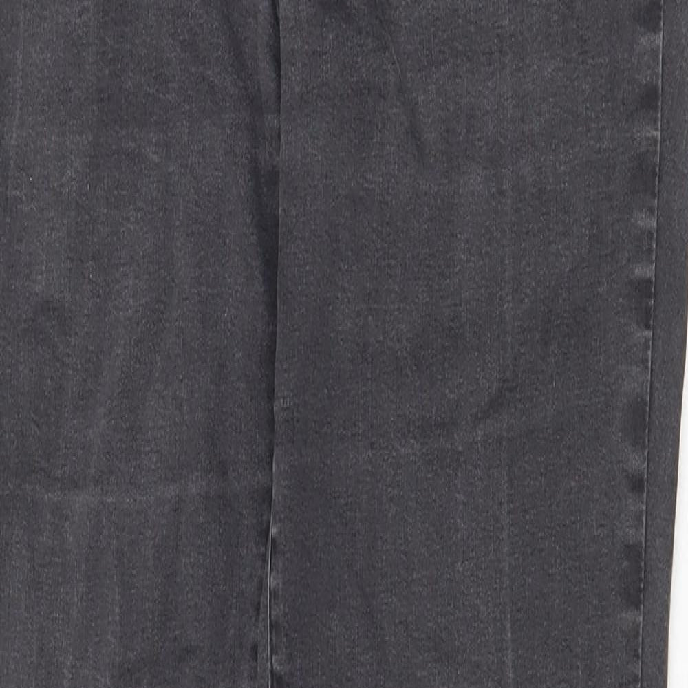 Linea Womens Grey Cotton Jegging Jeans Size 12 Regular