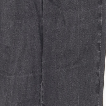 Linea Womens Grey Cotton Jegging Jeans Size 12 Regular
