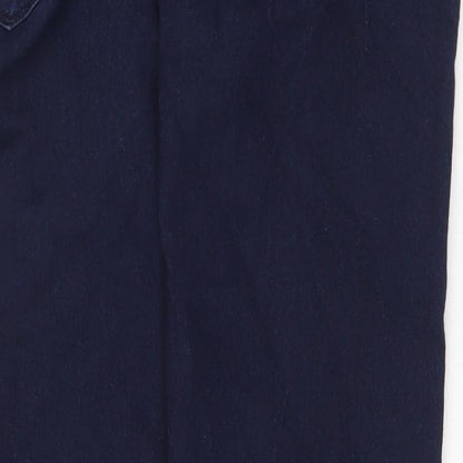 Womens UK Size 10 Marks and Spencer Regular Fit Straight Blue Jeans
