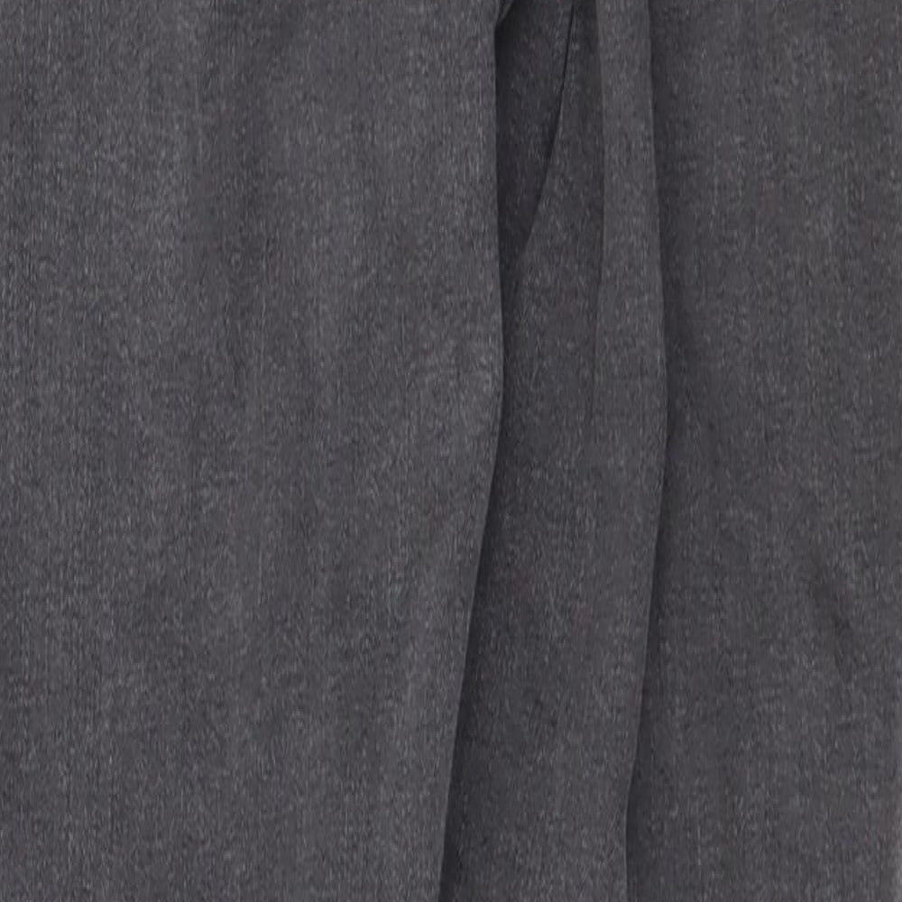 Topshop Womens Grey Cotton Skinny Jeans Size 26 in Regular Zip