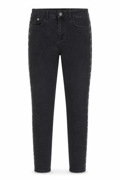 Zara Womens Black Cotton Skinny Jeans Size 8 Regular Zip