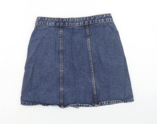 Womens UK Size 8 Denim & Co. Straight & Pencil Denim Skirt