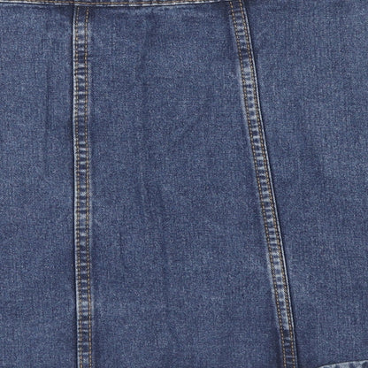 Womens UK Size 8 Denim & Co. Straight & Pencil Denim Skirt