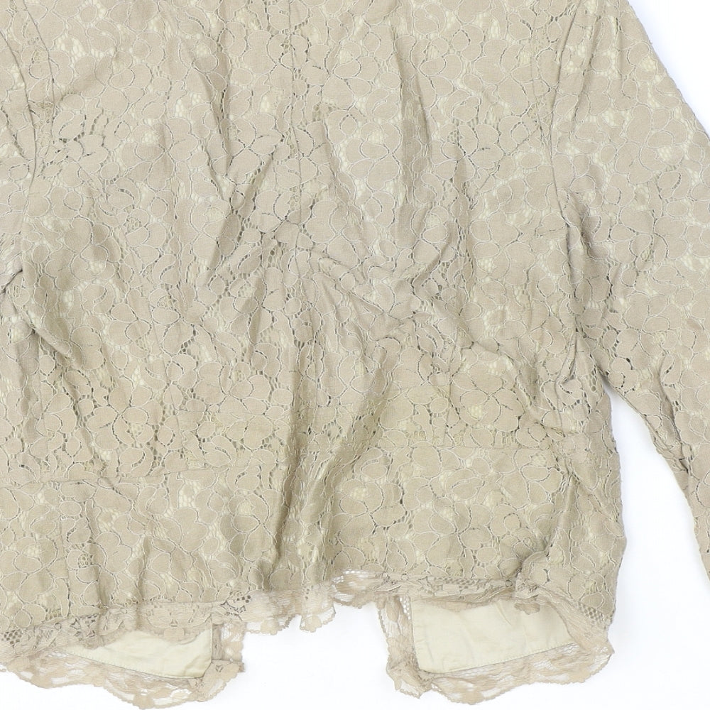 Womens UK Size 8 Marks and Spencer Brown Jacket