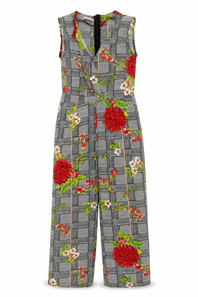 Womens UK Size S Preworn One-Piece Grey Jumpsuit