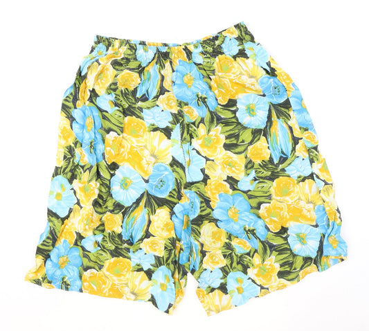 Womens UK Size L Preworn Regular Fit Culotte Shorts