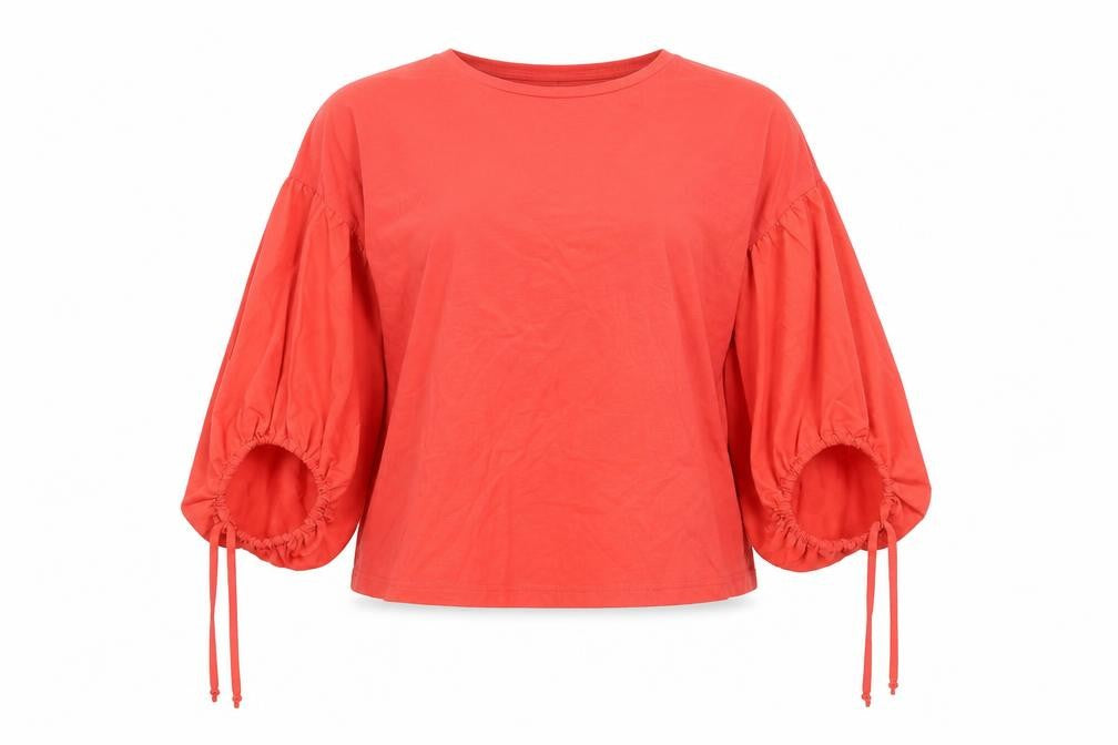 Womens UK Size 10 Atmosphere Red Basic Blouse