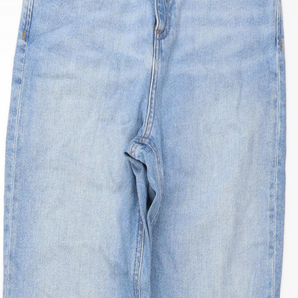 ASOS Womens Blue Cotton Skinny Jeans Size 26 in L28 in Regular Button